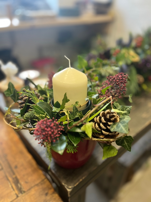 Rustic & Decadent Christmas Centrepiece Workshop £45