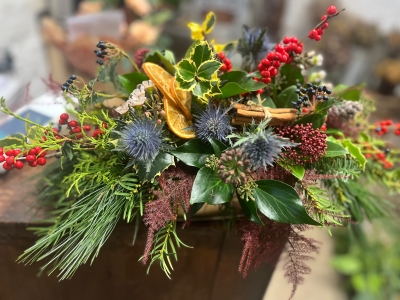 Luxury Christmas Candle Centrepiece Workshop £45