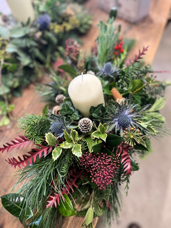 Rustic & Decadent Christmas Centrepiece Workshop £45