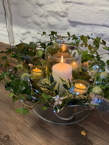 Rustic & Decadent Christmas Centrepiece Workshop £45