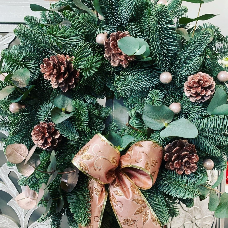 spruce wreath