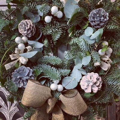 spruce wreath