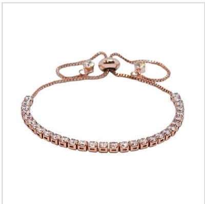 Rose Gold Crystal Bracelet