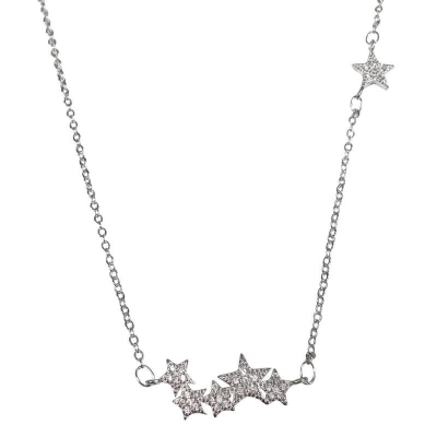 Zircon Star Necklace