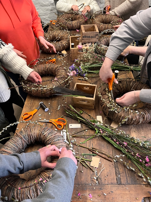Easter wreath workshop