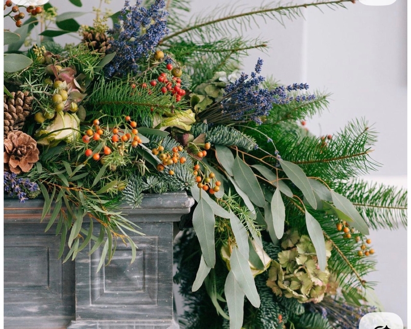 Luxury Christmas Garland workshop £50