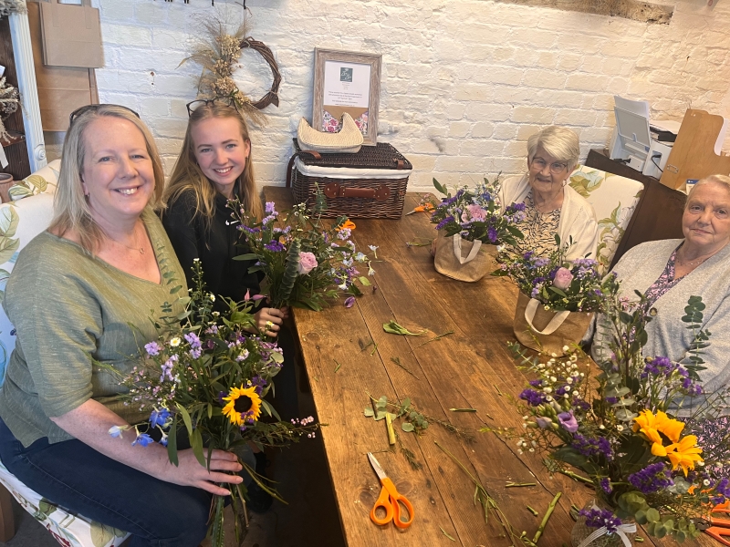 Summer wild flower workshop with afternoon tea