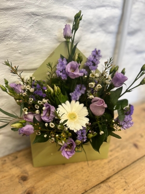 lavender envelope