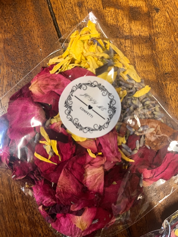 Rose & lavender potpourri confetti