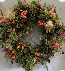 Autumn Gatherings wreath workshop