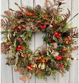 Autumn Gatherings wreath workshop