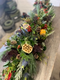 Luxury Christmas Garland workshop £50