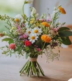 wild flower arrangement workshop