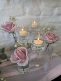 Floating Candle Vase Hire