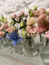 Set of 3 Vintage Flower Vases